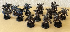 Games Workshop Warhammer 40K - Chaos Space Marines Squad X 13  - Painted