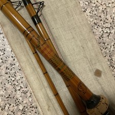 Edgar sealey octofloat deluxe 11ft Split Cane Fishing Rod in restored condition 