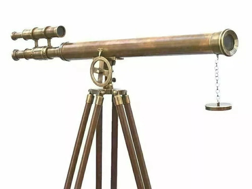 Large telescope antique - telescope,