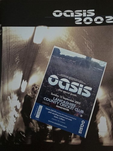 Oasis 2002 tour - tour, rock