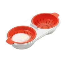 Egg Cooker Boiler Double Cup