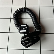 Canon Off-Camera Extension TTL Shoe Cord HSA-2 With 2 Adapters For Flash.