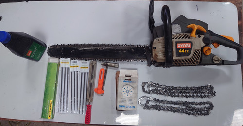 Ryobi petrol chainsaw