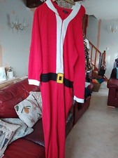 Primark Mens Santa Clause One Piece Suit Size M
