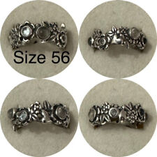 PANDORA NATURES SERENITY FLOWER RING SIZE 56 REF 190121BTP NOW DISCONTINUED