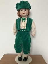 Vintage 19” Kammer Reinhardt, Simon Halbig 126 Reproduction Antique Boy Doll