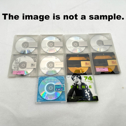 Used blank minidisc - used, md