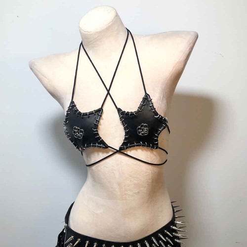 Goth tops punk rock clothes - goth,