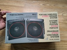 Realistic SS-2 Portable Speakers