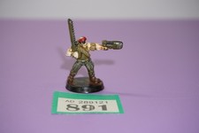 Warhammer 40k Imperial Guard Catachan Jungle Fighters Sergeant - Metal