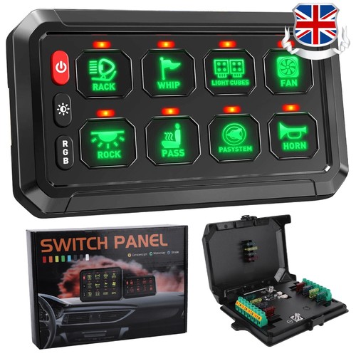 Gang switch panel 12v off - panel, on-off