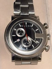 Gucci G-Chrono 101 Men's Black Watch- Genuine