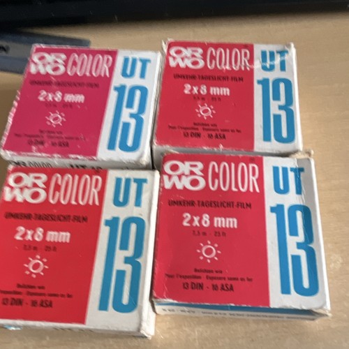Orwo colour film 16 - film,