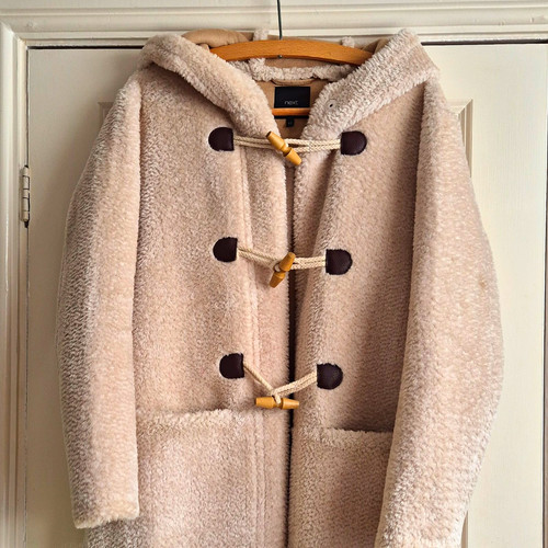 Next women beige hooded long - next, women's