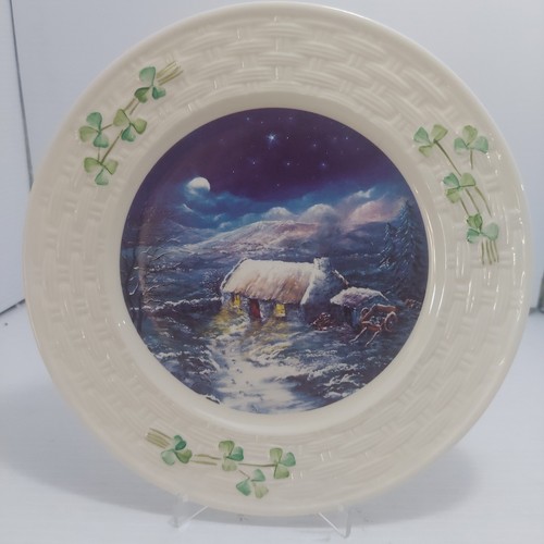 Belleek plate 1st - belleek,