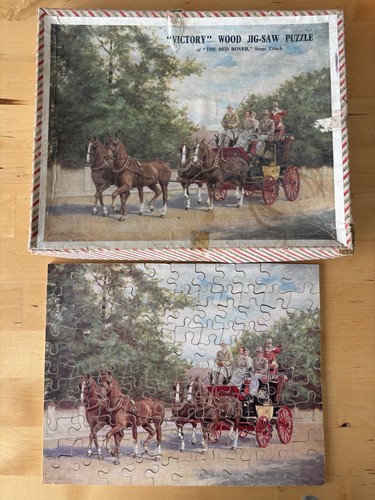 Victory vintage plywood jigsaw - victory,