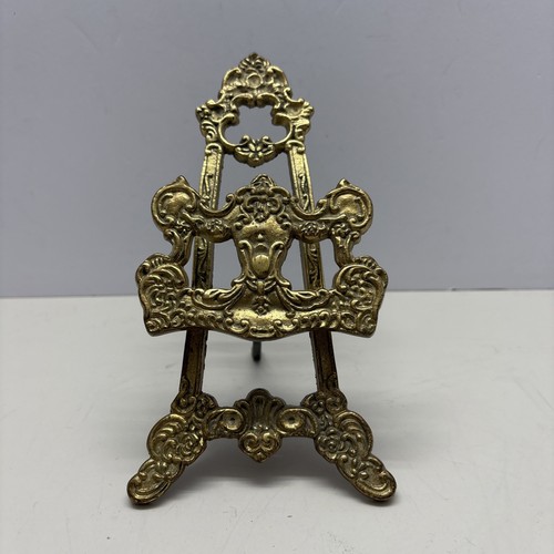 Ornate vintage display easel - display,
