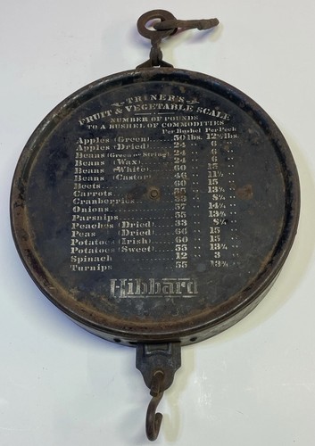 Antique triner hanging scale - hanging,