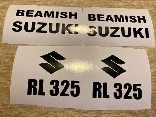 Beamish suzuki trials decal - beamish,