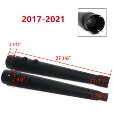 4" Slip-On Mufflers Dual