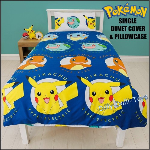 Pokemon pikachu single - pikachu, bed