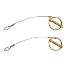 2x 8mm Linch Pins with Plastic