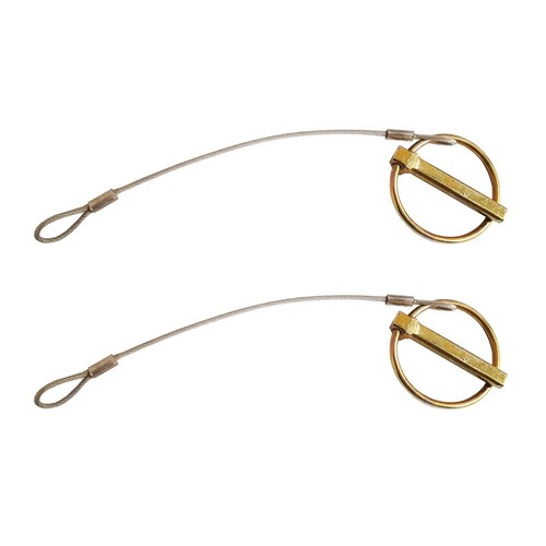 8mm linch pins with plastic - 2x,