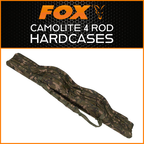 Fox camolite rod hardcases - camolite,