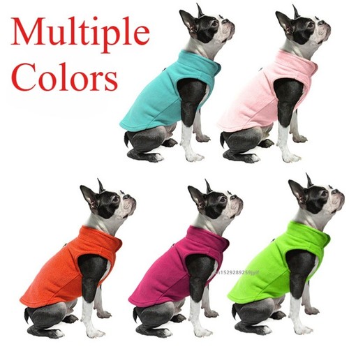 Warm fleece dogs clothes pet - fleece,