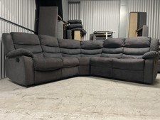 Charcoal Grey Recliner Sofa -