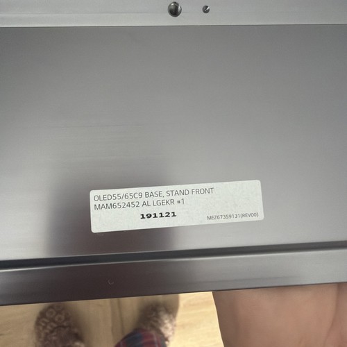 Oled55 65c9 base stand - lg, oled55/65c9