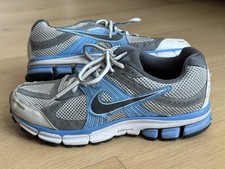 Nike Pegasus 27 Womens US Size 7.5 Gray Blue Athletic Running Shoes 396040-001