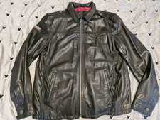 Mens Black Leather Superdry