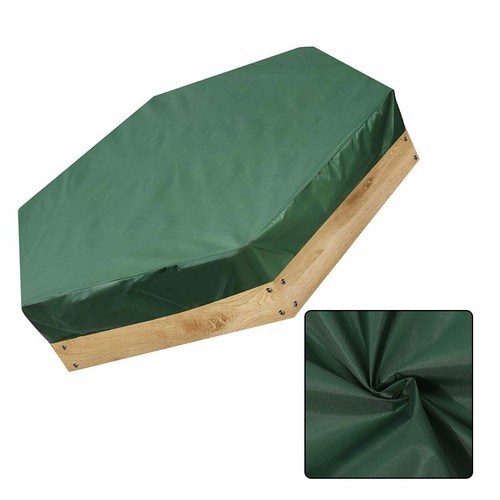 210d sandpit cover green - 210d,