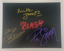 SIGNED MICK JONES PAUL SIMONON