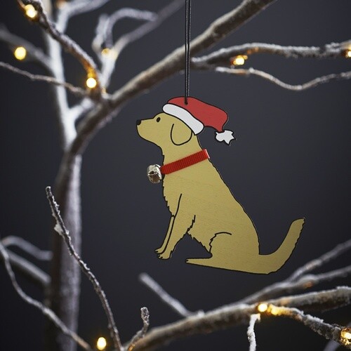 Golden retriever christmas - retriever,