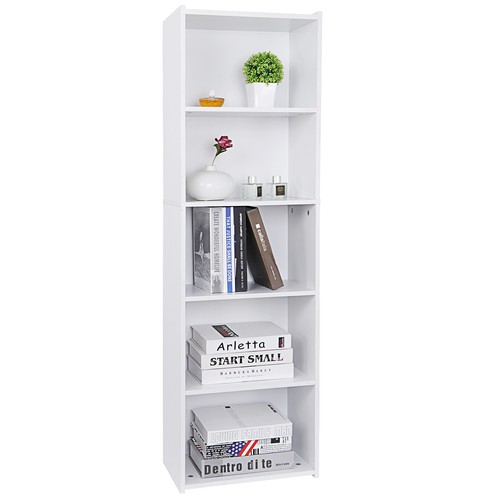 Tier bookcase storage - 5-tier,