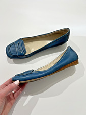 NINE WEST Teal Coloured Flat