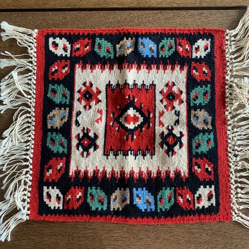 Vintage rug wall hanging woven - wall,