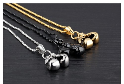 Boxing glove pendant necklace - boxing,