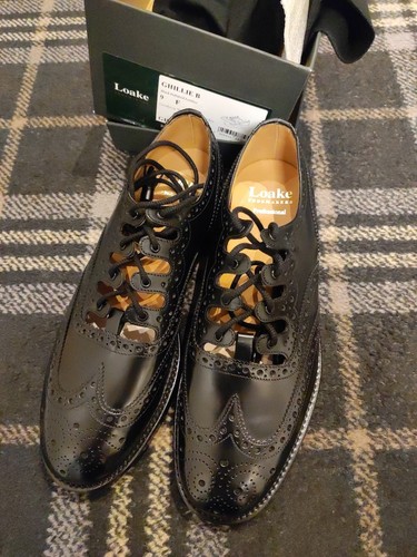 Loake ghillie brogues size - loake, 9