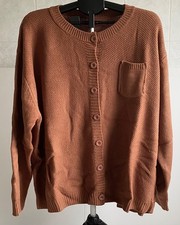 CHUNKY KNIT CARDIGAN SIZE 5XL