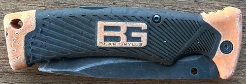 Bear grylls folding - bear, knife