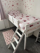 White Kid's Bunk Bed with