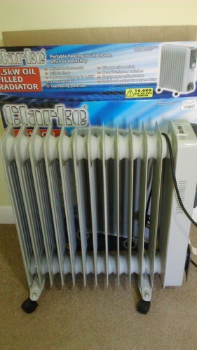 Clarke 5kw oil filled - clarke, 2.5kw