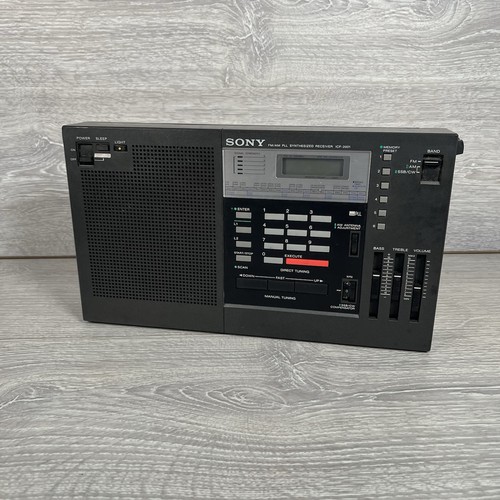 Sony icf 2001 portable world - sony,