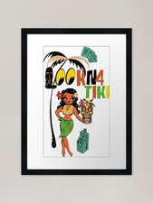 Lookn 4 Tiki Framed Art Print