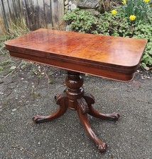 Antique Games Table. 19th