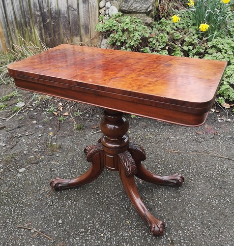 Antique games table - antique, table.