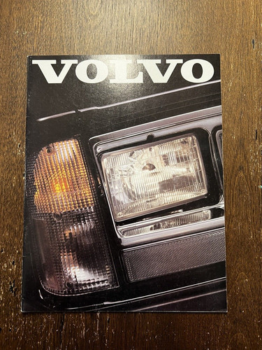 Volvo 240 series car brochure - volvo,